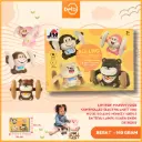 (JM11139) MAINAN VOICE CONTROLLED ELECTRIC LIGHT AND MUSIC ROLLING MONKEY 120PCS BATERAI LAMPU SUARA BX120