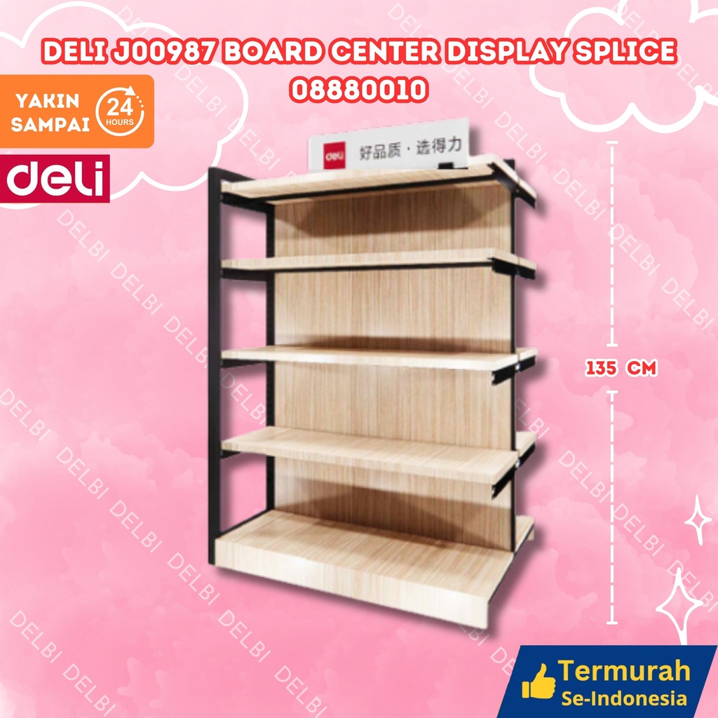 [08880010] DELI J00987 BOARD CENTER DISPLAY SPLICE BOX RAK STORE PAJANGAN BX1
