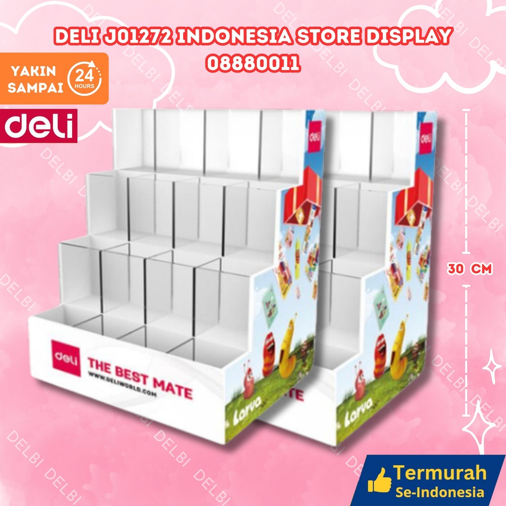 [08880011] DELI J01272 INDONESIA STORE DISPLAY BESAR RAK BX1