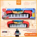 (MY66313-S) MAINAN 7 KEYS ELECTRONIC ORGAN Piano BATERAI ALAT MUSIK SUARA BX36