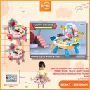 (668-53) MAINAN LIGHT MUSIC ELECTRIC FERRIS WHEEL TRACK LAMPU MUSIK MEMANCING PANCINGAN FISH FISHING BX24