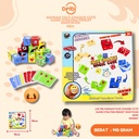 MAINAN FACE CHANGE CUTE GAME STRATEGI PENCET EMOTICON BX84