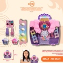 (2615G) MAINAN SUITCASE NAIL SET ISI 60PCS KECANTIKAN ANAK PEREMPUAN KUKU-KUKUAN BX60