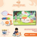 (208-1Y) MAINAN QUACKING DUCK FEET TEPPING ON FLYING SAUCERS BEBEK DUS TERBANG BX30