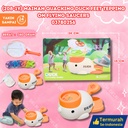 (208-1Y) MAINAN QUACKING DUCK FEET TEPPING ON FLYING SAUCERS BEBEK DUS TERBANG BX30