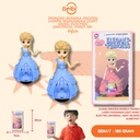 (HJ548) PRINCESS BONEKA FROZEN LAMPU MUMAINAN LIGHT MUSIC ELECTRIC UNIVERSAL JOINT SIK BX96