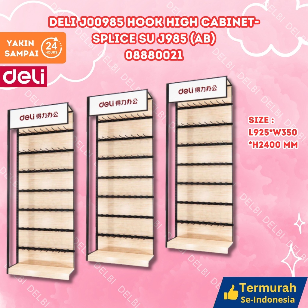 DELI J00985 hook high cabinet-splice su (AB) RAK SHELF DISPLAY