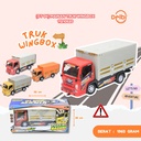 (DT 04) MAINAN TRUK WINGBOX TRUCK WING MOBIL BOX TELOLET LAMPU BX6