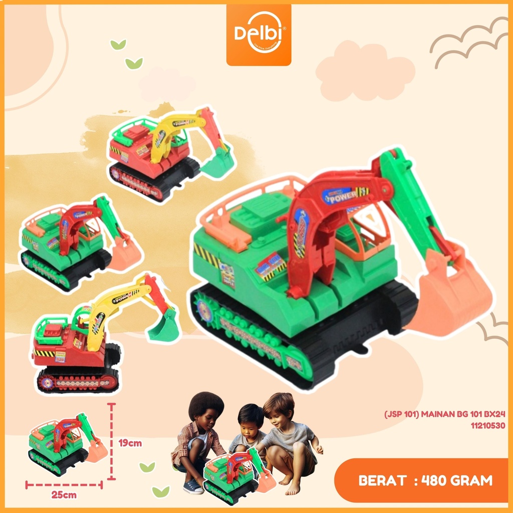 [JSP 101] MAINAN BG 101 BX24