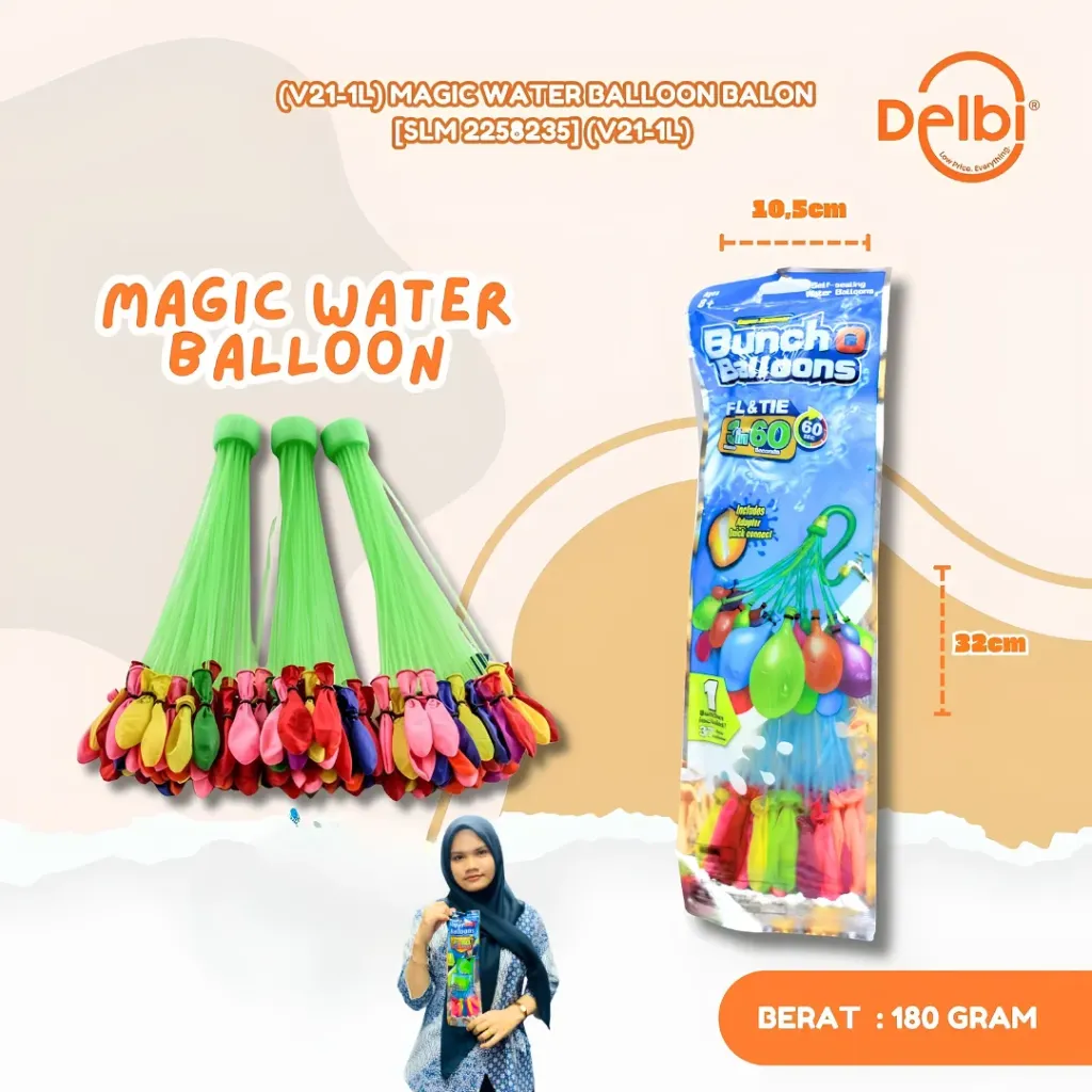 [SLM 2258235] (V21-1L) MAGIC WATER BALLOON BALON