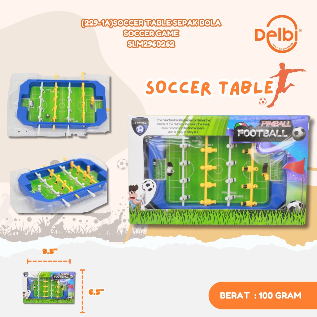(229-1A)SOCCER TABLE SEPAK BOLA SOCCER GAME