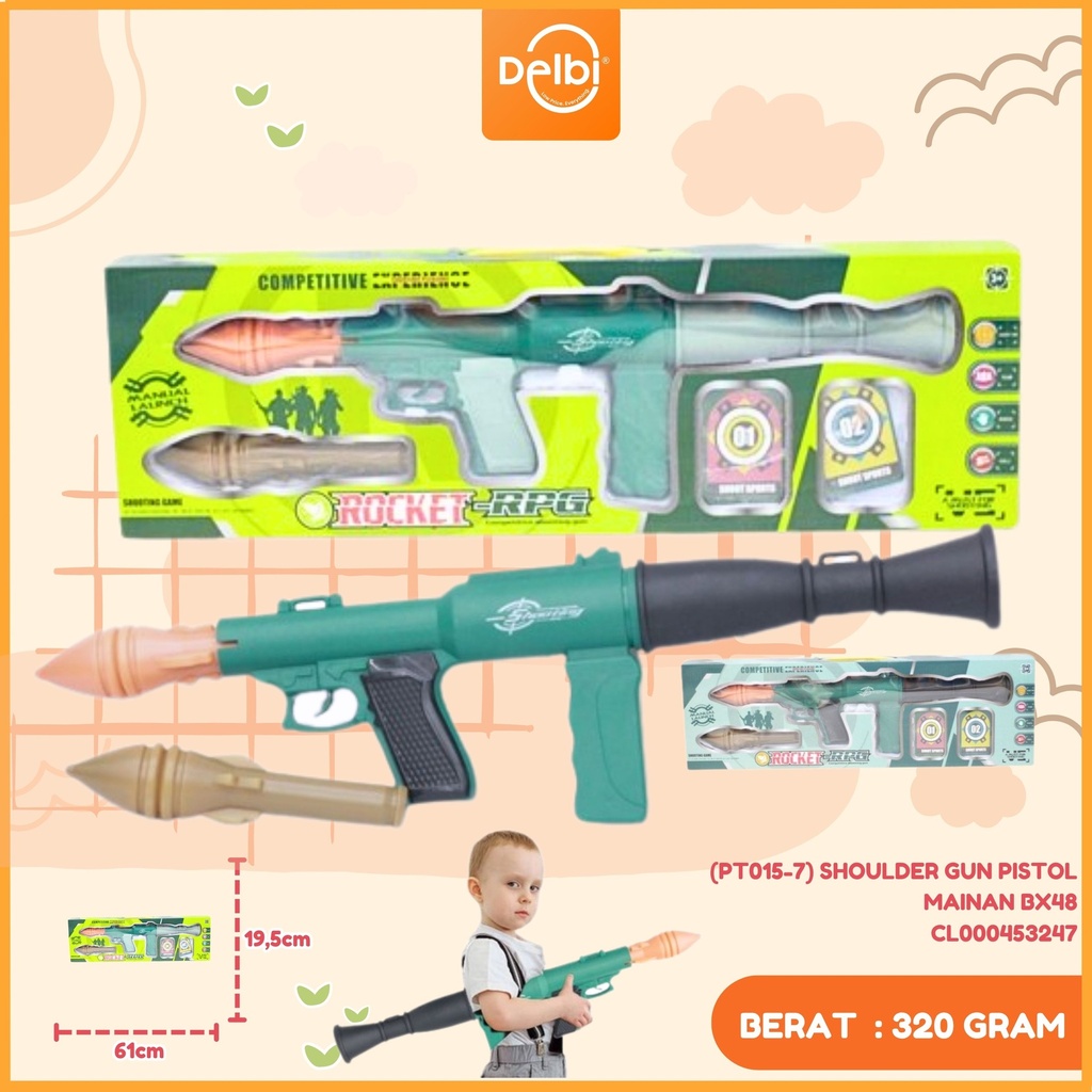 (PT015-7) SHOULDER GUN PISTOL MAINAN BX48