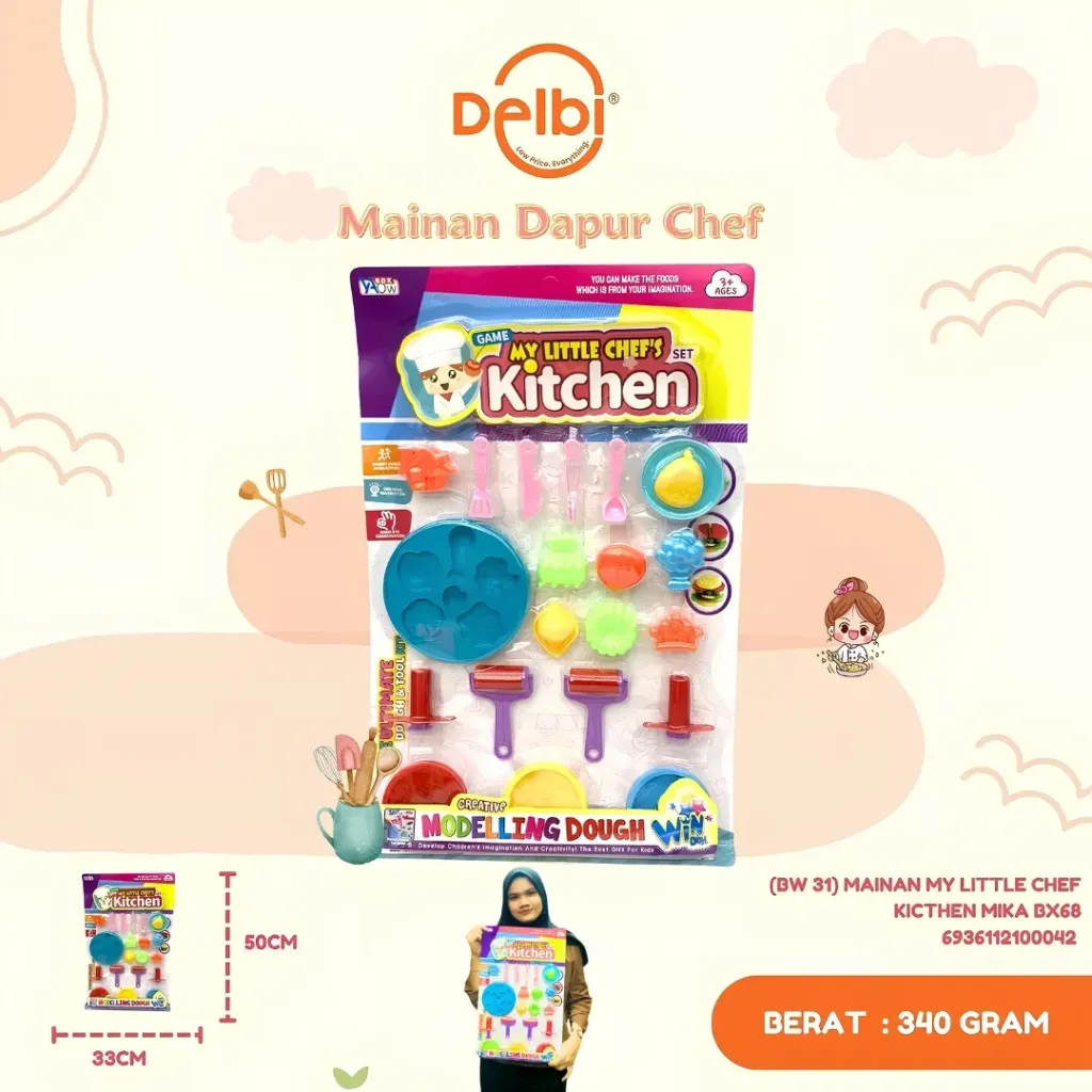 [BW 31] MAINAN MY LITTLE CHEF KITCHEN MIKA BX68