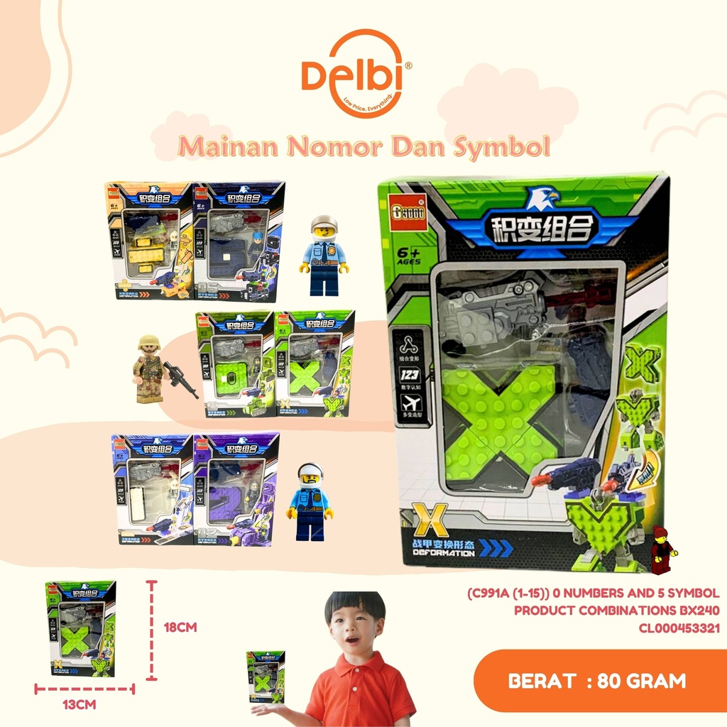 [CL000453321] (C991A (1-15)) 0 NUMBERS AND 5 SYMBOL PRODUCT COMBINATIONS BX240