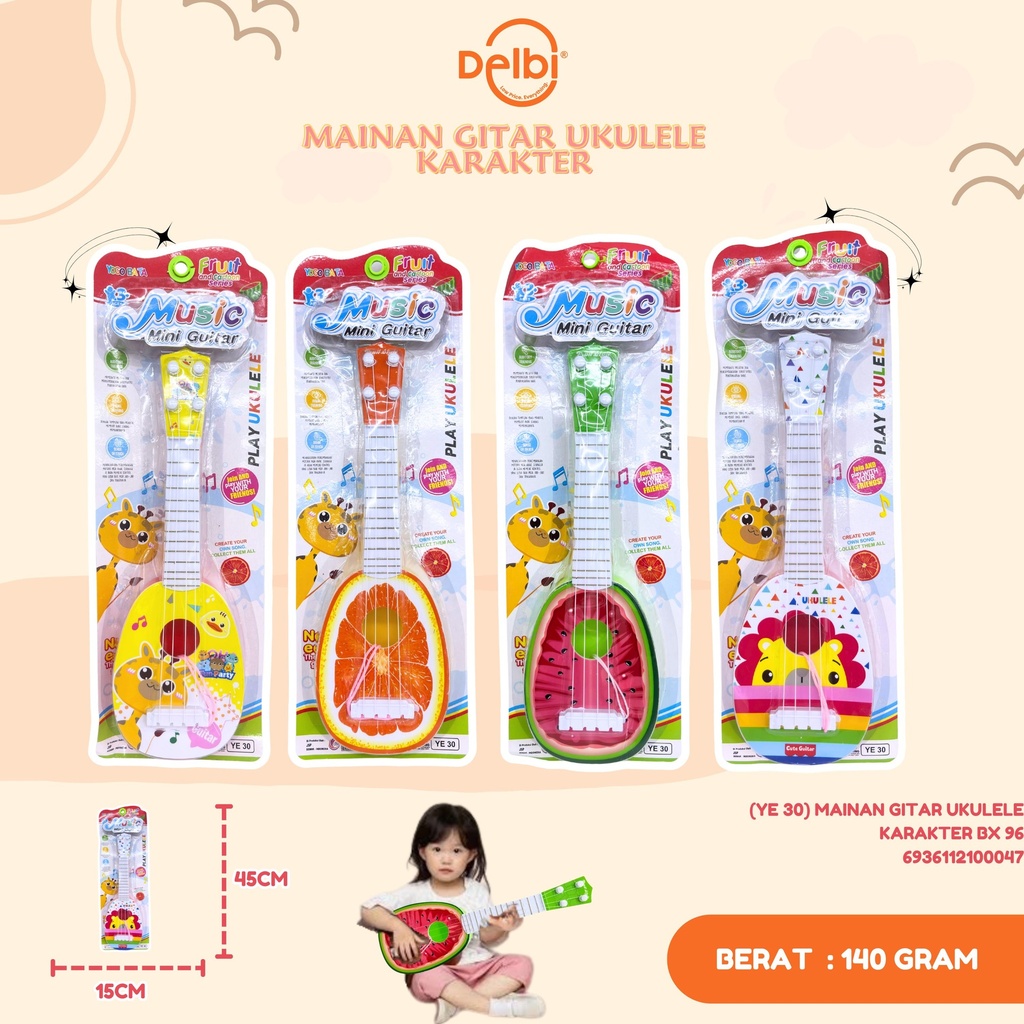 [YE 30] MAINAN GITAR UKULELE KARAKTER BX 96