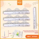 [08880088] Coloring Paper Roll Grafitti Scroll Kertas Mewarnai Experience 30cm x 3 Meter
