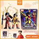 (85005) Mainan Blokees Figures- Hero Infinity Amor Version (AMV) 05 Sun Wukong- Monkey King BX24