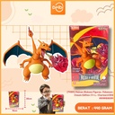 (74104) Mainan Blokees Figures- Pokemon- Classic Edition CV-L- Charizard BX6
