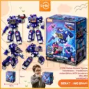 (71172) Mainan Blokees Figures- Transformers- Transformers Action Edition AE03 Soundwave 20cm BX6