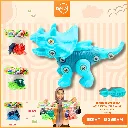MAINAN TRICERAPTOS ASSEMBLY PUZZLE  ANAK EDUKASI BX60
