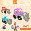 MAINAN MOBILAN WORKER HEAVY BULLDOZER MOBIL SEROK KONSTRUKSI PLASTIK PP BX48