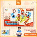 MAINAN GOBBLE GAME TIC TAC TOE PETUALANG SERU BERSAMA BX72