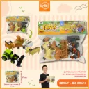 (AR 935) MAINAN TRAKTOR SET & HEWAN TERNAK BX135