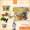 MAINAN TRAKTOR SET & HEWAN TERNAK BX135