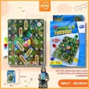(707-B34) MAINAN 3D SNAKE CHESS ADVENTURE ULAR TANGGA BX96
