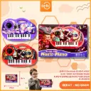 (9104-3) MAINAN 22 KEYS MUSIC ELECTRONIC KEYBOARD PIANO KUROMI SANRIO 22 NADA MUSIK BX216