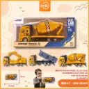 (8826A) MAINAN MOBIL ALLOY HUILI ENGINEERING CAR MOBILAN  KONTRUKSI BX120