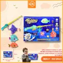 (898) MAINAN MAGNETIC LIGHT FISHING GAME BOX PANCING IKAN DENGAN LAMPU HEWAN LUCU BX120