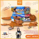 (8192) MAINAN DINOSAUR CATAPULT TRACK RACING CAR MOBIL BALAP JALAN WAHANA DINOSAURUS BX180