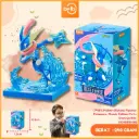 (74101) Mainan Blokees Figures- Pokemon- Classic Edition CV-L- Greninja BX6 