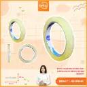 Tape Clear 12x70yard DELI (60m) Lakban Bening BX288