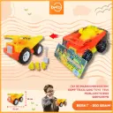 MAINAN MINI BUILDING DUMP TRUCK+SAND TOYS  TRUK MOBILAN KTG BX60
