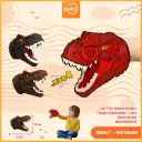 Mainan Boneka Tangan Kepala Dino T-Rex Besar BX120