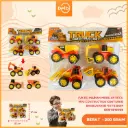 MAINAN MOBILAN KECIL MINI CONTRUCTION KONTURKSI BANGUNAN ISI 4 KTG BX64