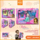 MAINAN PRINCESS FASHION BONEKA BARBIE LUCU DUS BX47