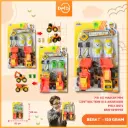 (VK 06) MAINAN MINI CONTRUCTION ISI 2+AKSESORIS MIKA BX72