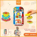 Mainan Triple Super Spinning Top Gasing BX120