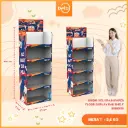 J00889 DELI SPAIN PAPER FLOOR DISPLAY RAK SHELF