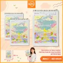 Sketchbook A4 Buku Gambar Painting Book Biru Sunrise BX66