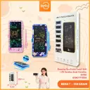 (W117) Drawing Box Kotak Pensil 2IN1 LCD Gambar Anak Karakter BX100