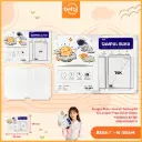Sampul Buku Ukuran Sedang Isi 10 Lembar  Free Stiker Nama 43X30cm BX150