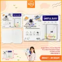 Sampul Buku Ukuran Besar Isi 10 Lembar Free Stiker Nama 47X34cm BX150