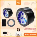 Cloth Tape Lakban Kain Warna Hitam 2Inch 48x10m BX72