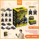 (75701) Mainan Blokees Figures- DC- DV01- Batman Legendary Assemble BX12 BX144