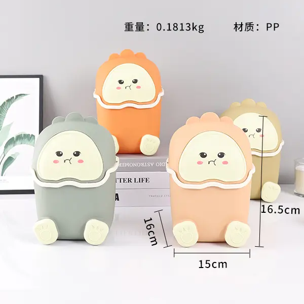 [602010042] (897) TEMPAT SAMPAH DESKTOP MOTIF MONSTER BX48