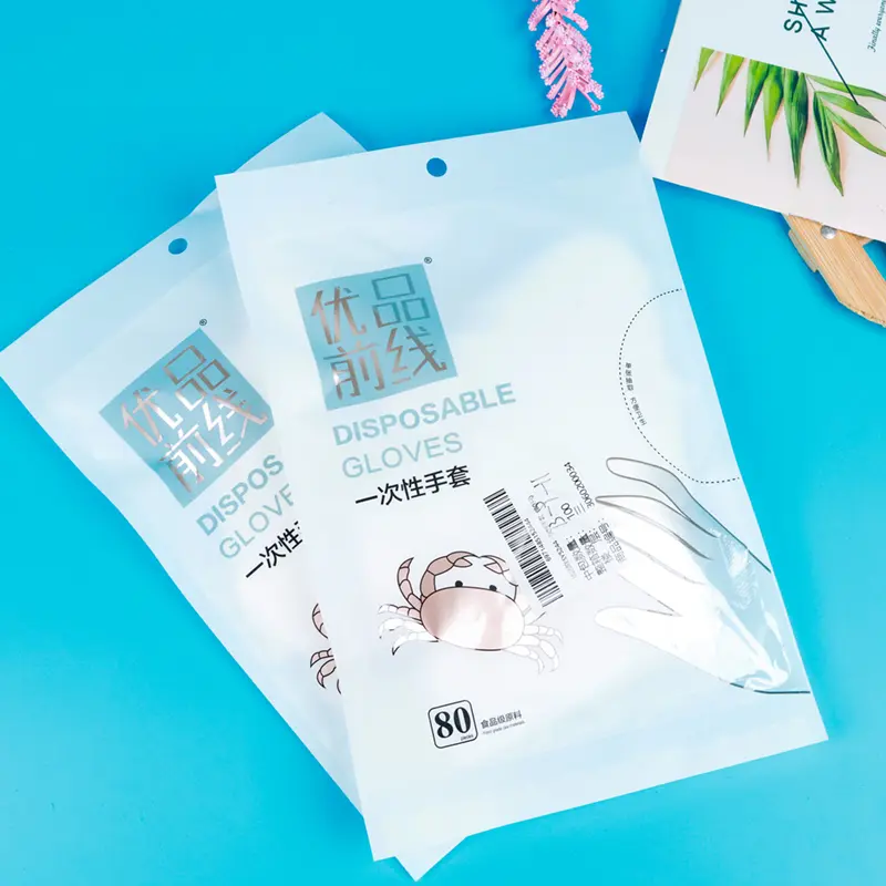 [3060200034] (Y5244) SARUNG TANGAN SEKALI PAKAI GLOVES DISPOSABLE ISI 80 BX100